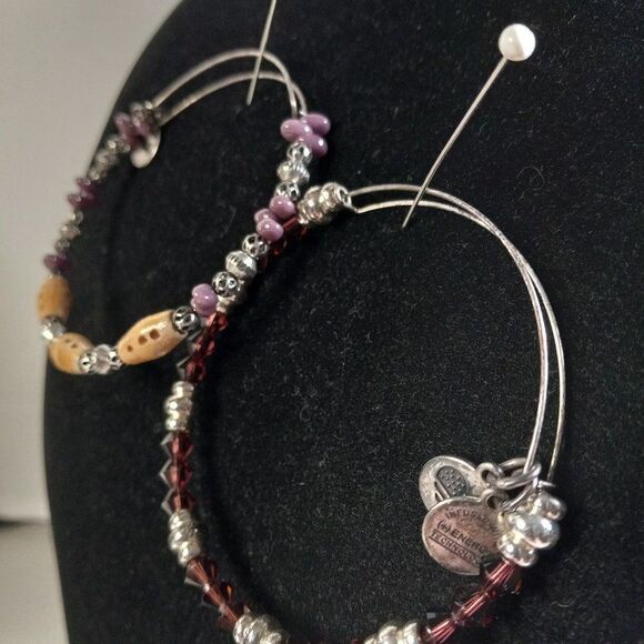 Alex and Ani American Flag in a Heart, Infused with Energy Bracelets - Picture 4 of 10